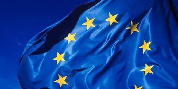 Le drapeau de l'Union européenne. - -