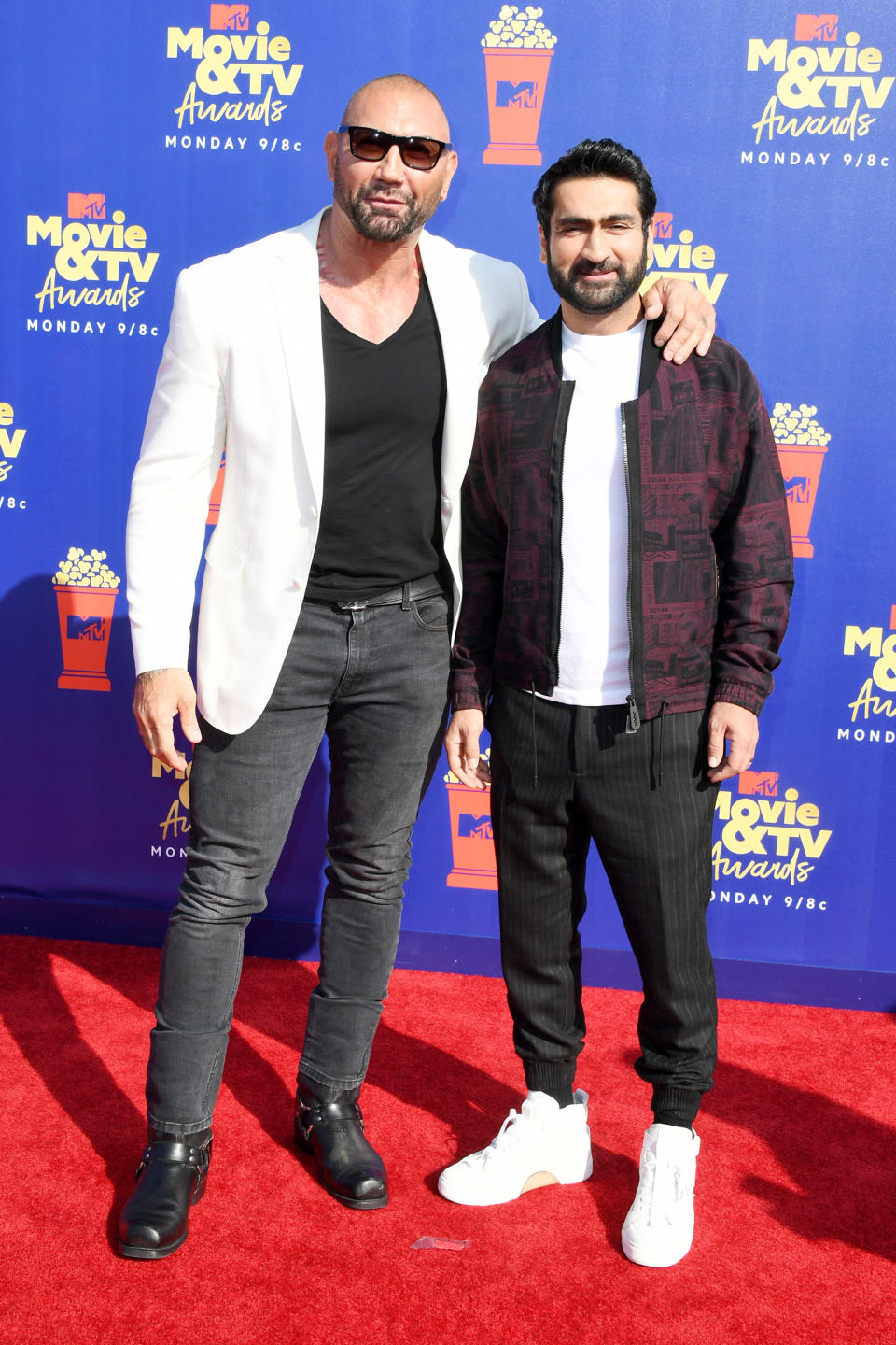 Dave Bautista and Kumail Nanjiani