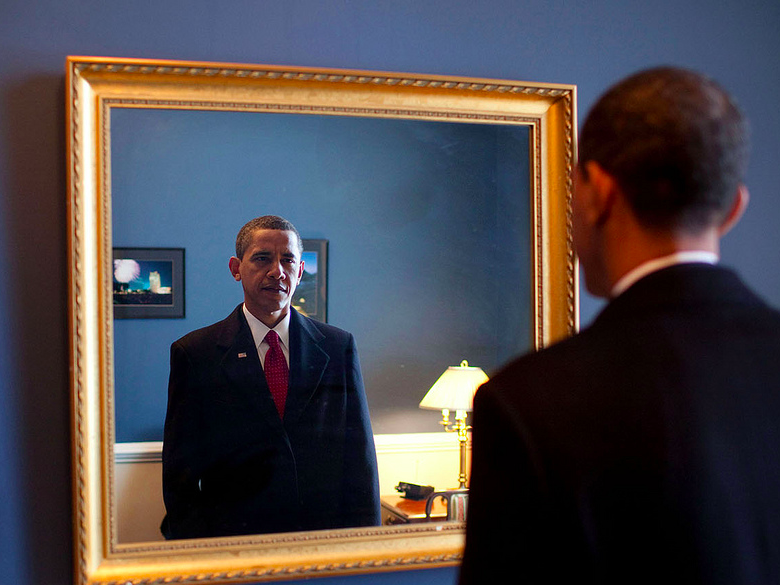 obama mirror