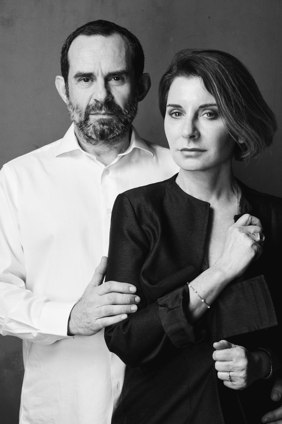 Roberto Palomba and Ludovica Serafini from the Palomba Serafini Associates design firm. - Credit: Carlo William Rossi and Fabio Mureddu