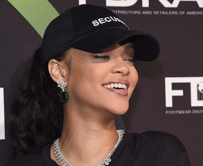 We can’t get over the outfit Rihanna wore to meet Prince Harry