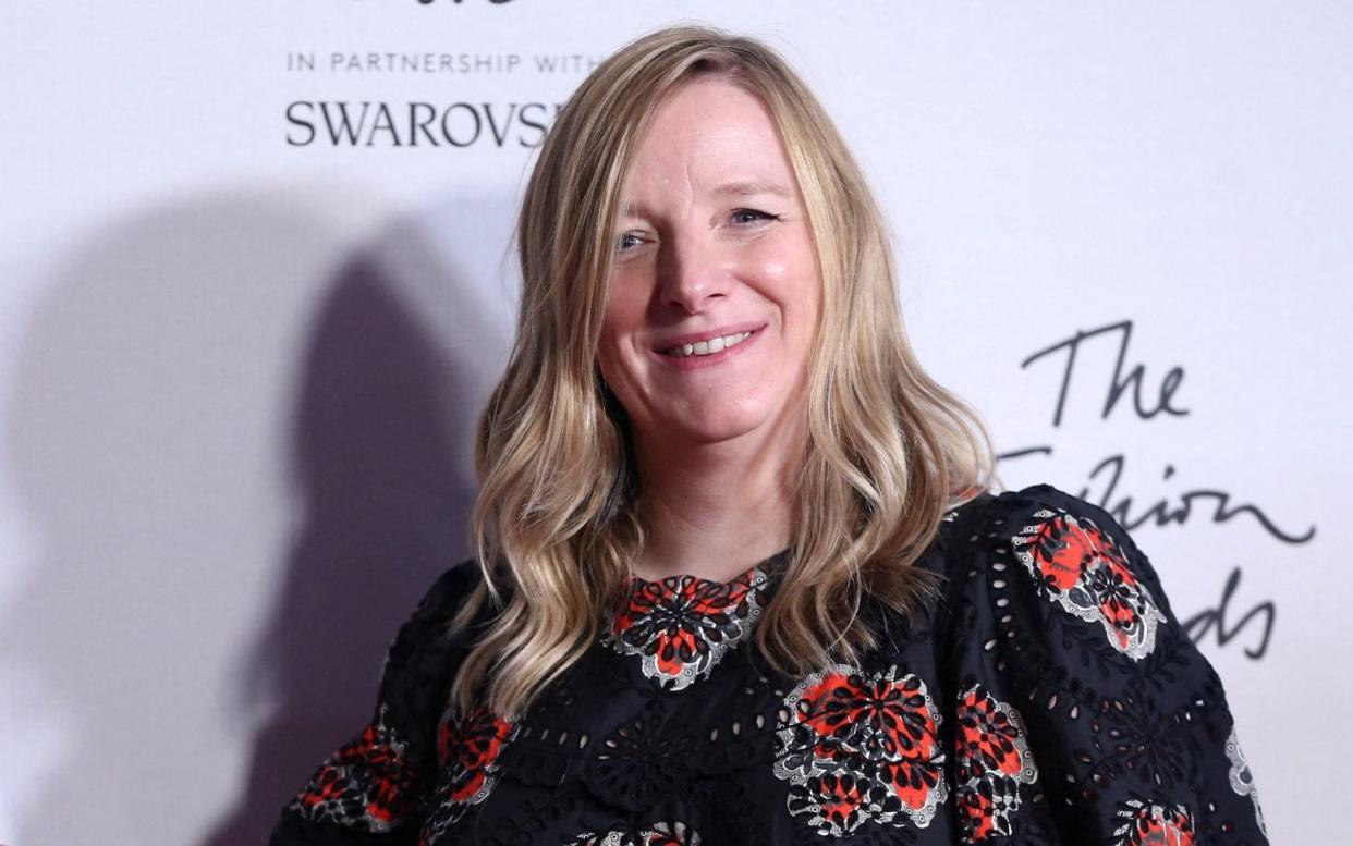 Fashion designer Sarah Burton