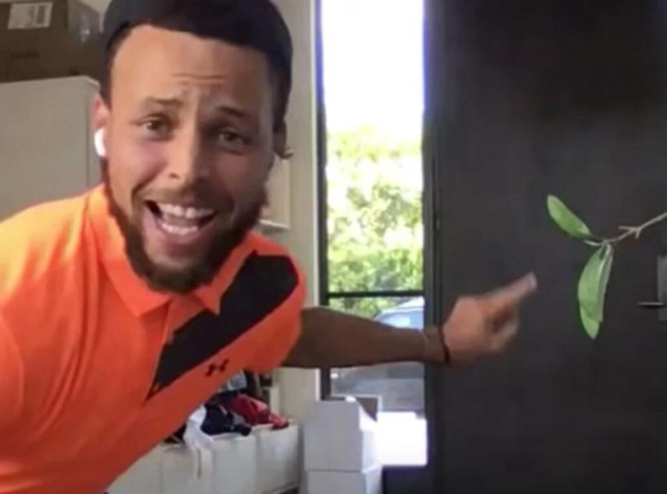 Steph Curry, Jimmy Kimmel Live, Golf Trick Shot