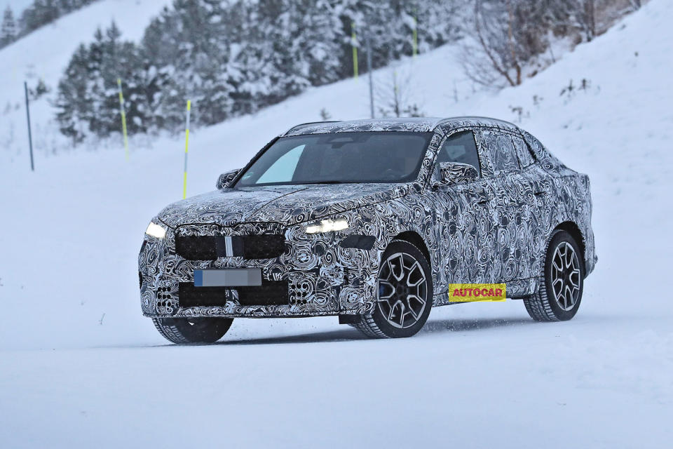 <p>BMW pioneered the SUV coupe design back in 2008 with the X6, and the design has now become recognised across a range of brands throughout recent years. A new X2 has been spotted sharing that same design already worn so well by the current X4 and X6.</p><p>The upcoming X2 also looks to be larger than its predecessor, offering more space and practicality. With some spy shots showing a quad-exhaust set-up, BMW seems to be testing the M35i variant for those looking for a bit more power in the small SUV. We expect the X2 to launch in Autumn 2024.</p>