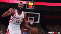 James Harden läuft auch in "NBA 2K16" auf