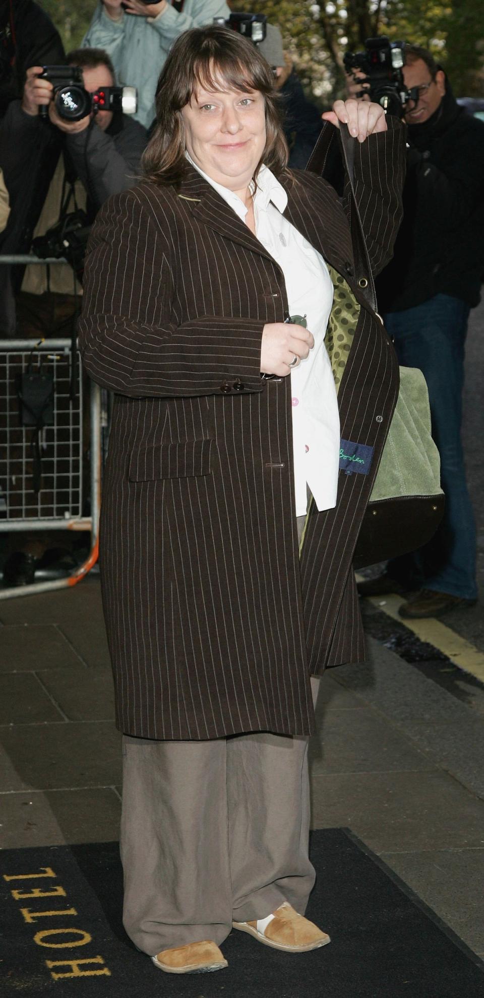 Burke said her health problems began aged 40 after she underwent surgery on her stomach. Pictured in 2006 (Getty Images)