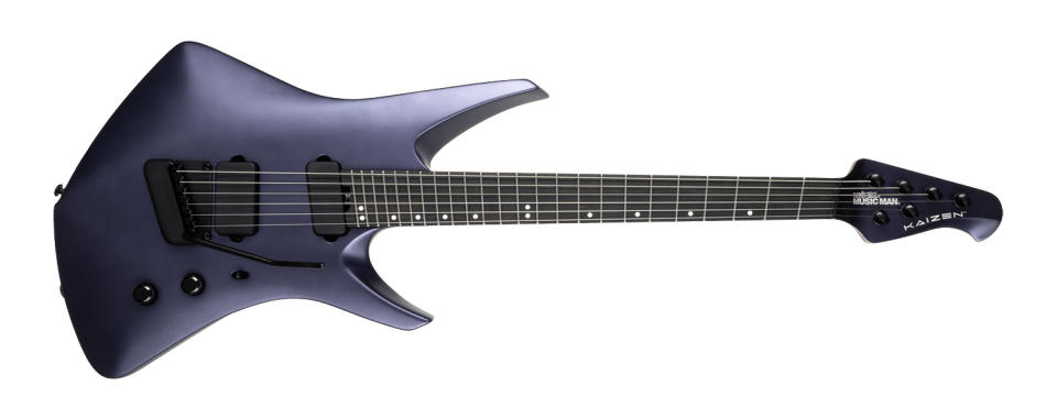 The Ernie Ball Music Man Kaizen 6-string arrives a year after EBMM debuted the Tosin Abasi-designed 7-string