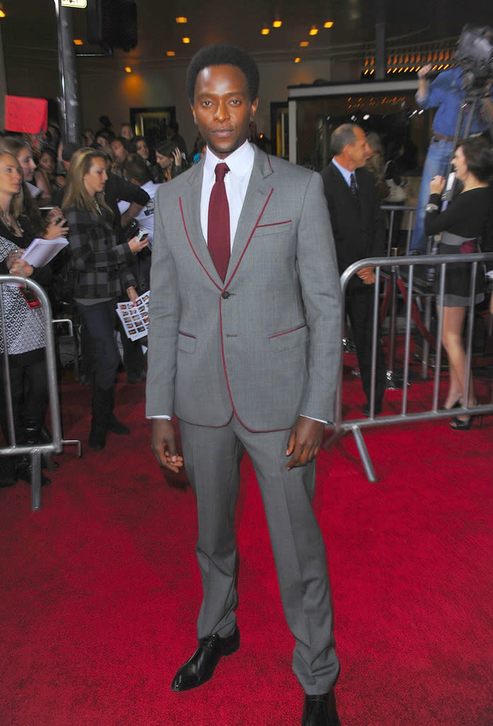 Twilight Saga New Moon LA Premiere 2009 Edi Gathegi