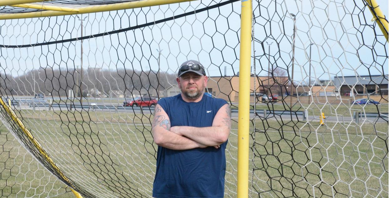 Dave Cousino never got to play soccer in high school. He attended Erie Mason, which did not offer the sport. Now he makes his debut as a varsity coach for a new co-op team for Jefferson and Erie Mason.