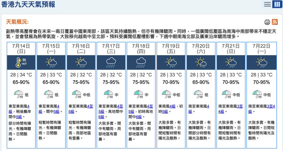 Observatory: The tropical melancholy will stay about 800 kilometers away from Hong Kong for more often than not and is anticipated to pose little risk Yahoo