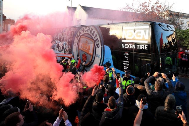 Liverpool v Manchester City – Premier League – Anfield