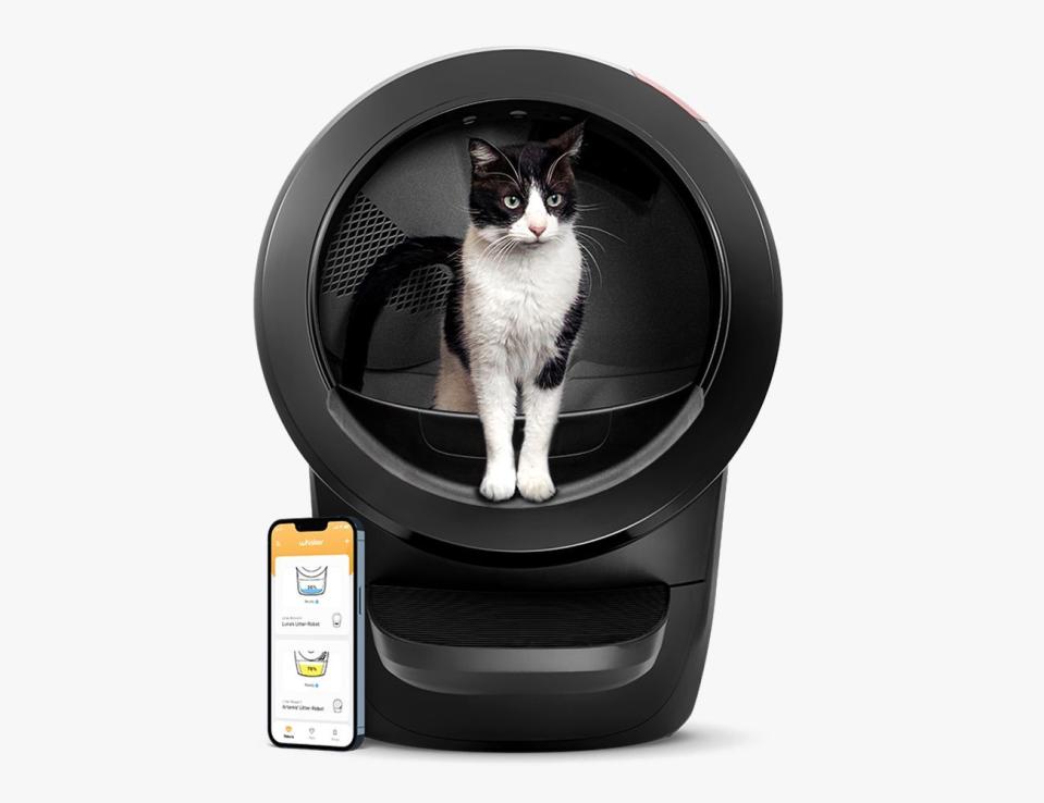 <p><a href="https://go.redirectingat.com?id=74968X1596630&url=https%3A%2F%2Fwww.litter-robot.com%2Flitter-robot-4.html&sref=https%3A%2F%2Fwww.womansday.com%2Flife%2Fpet-care%2Fa39967920%2Flitter-robot-review%2F" rel="nofollow noopener" target="_blank" data-ylk="slk:Shop Now;elm:context_link;itc:0;sec:content-canvas" class="link ">Shop Now</a></p><p>Litter-Robot 4</p><p>litter-robot.com</p><p>$699.00</p><span class="copyright">Litter-Robot</span>