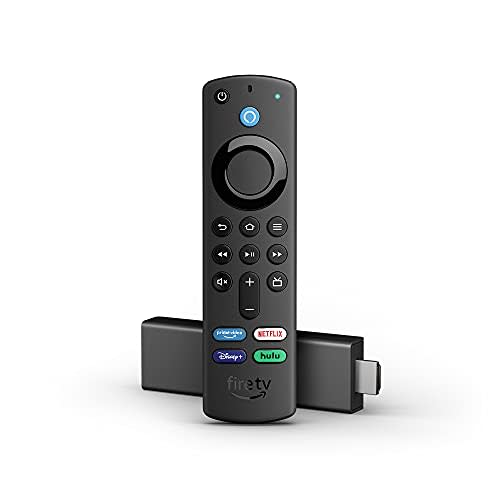 Fire TV Stick 4K, Superior 4K Streaming Quality, TV and Smart Home Controls, Free Live TV