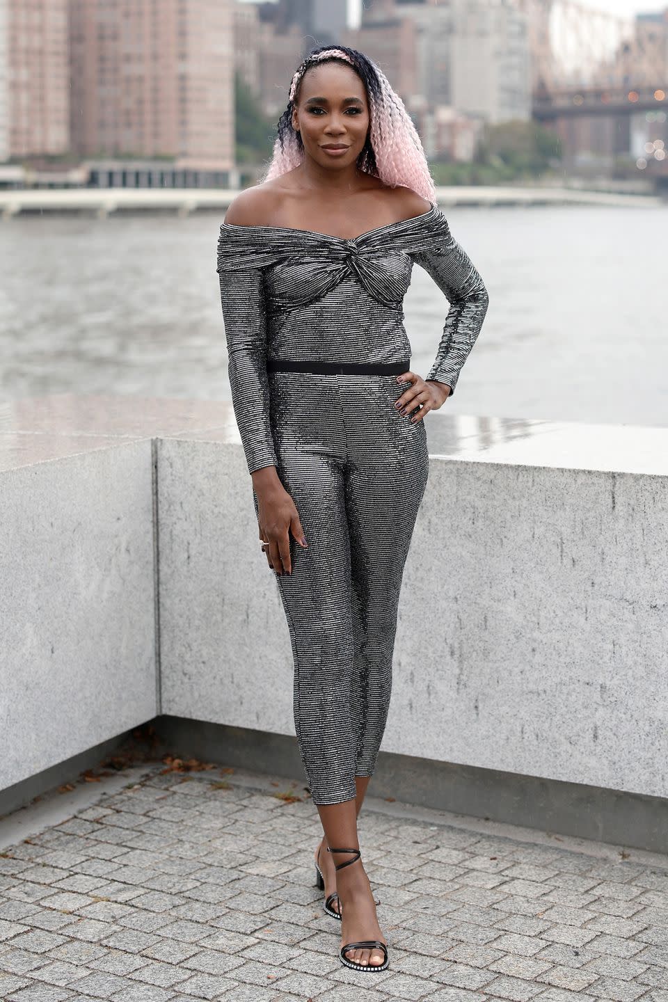 new york, new york september 08 venus williams attends the prabal gurung fashion show during new york fashion week september 2023 the shows on september 08, 2023 in new york city photo by dimitrios kambourisgetty images for nyfw the shows