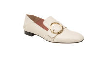 <p>The timeless investment shoes she will wear forever, but would never splurge on.<br><br>Lottie Women’s Calf Leather Slipper in Bone, $650, <a rel="nofollow noopener" href="https://www.bally.com/en_us/woman/shoes/flats/lottie-womens-calf-leather-slipper-in-bone-6211702.html#start=1" target="_blank" data-ylk="slk:bally.com;elm:context_link;itc:0;sec:content-canvas" class="link ">bally.com</a> </p>