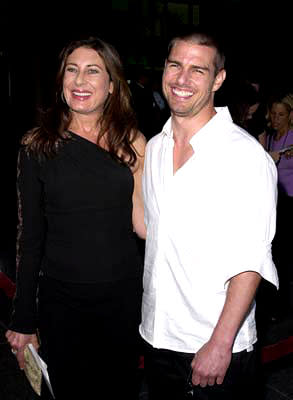 Paula Wagner and Tom Cruise at the Los Angeles premiere of Miramax's The Others