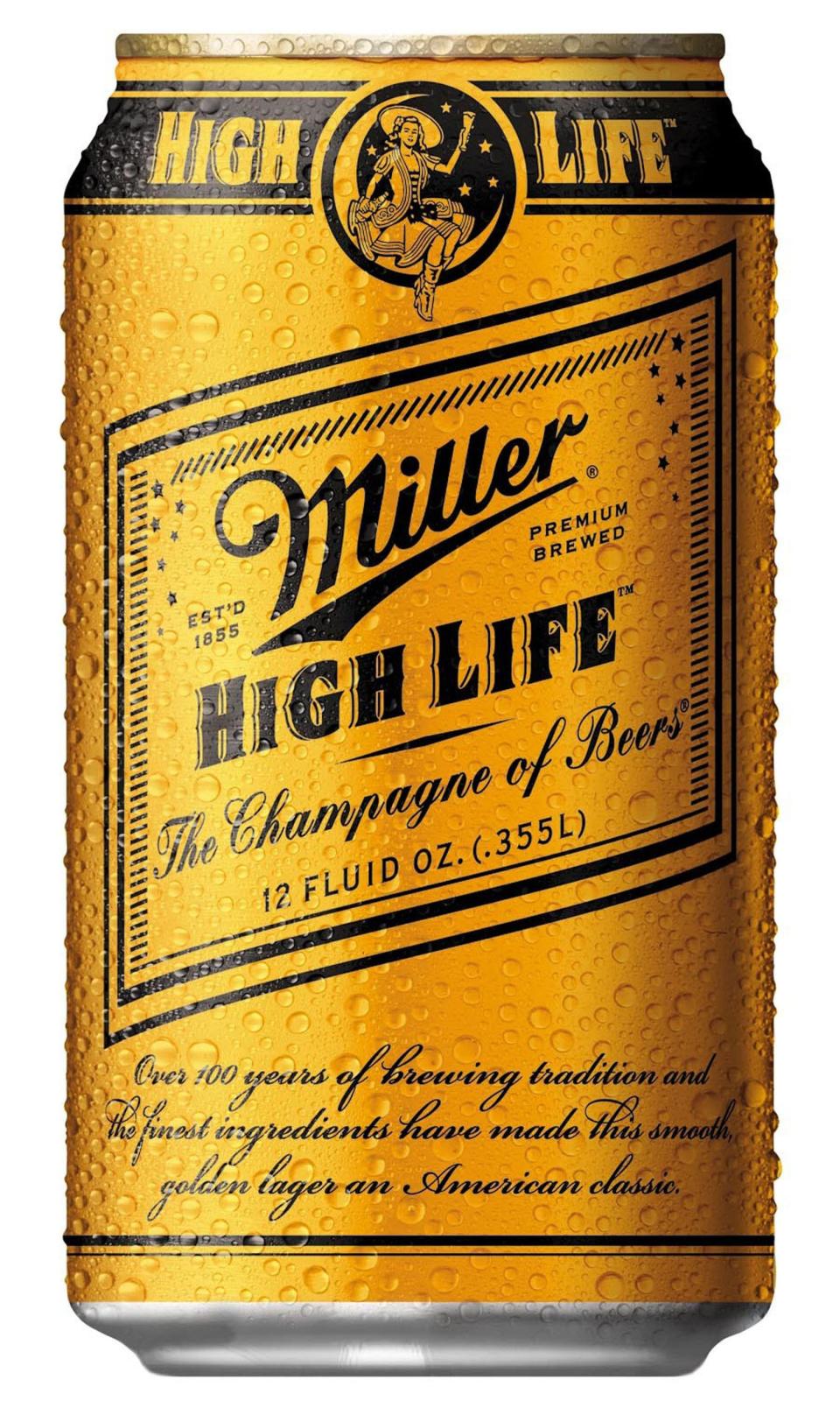 Miller High Life cans carry "The Champagne of Beers" slogan, but the Champagne region in France isn't impressed