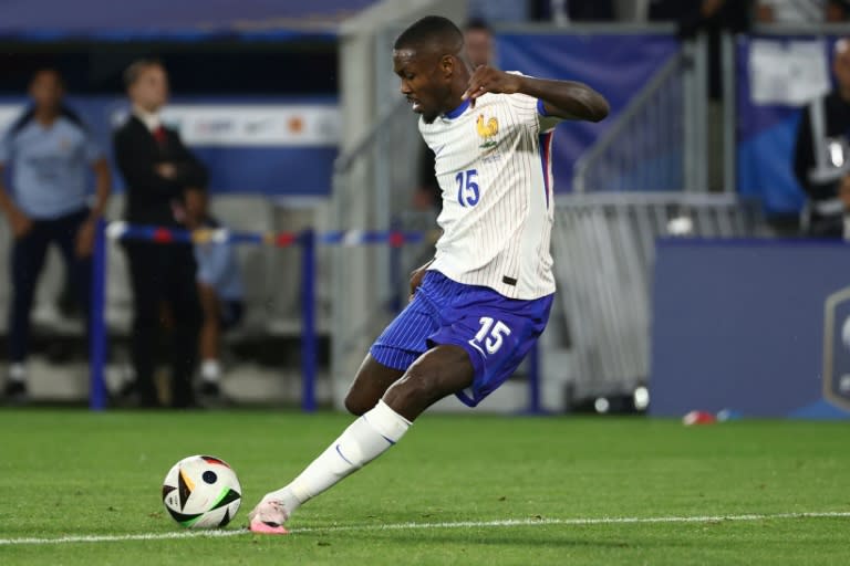 El delantero Marcus Thuram durante el partido Francia-Canadá del pasado fin de semana (ROMAIN PERROCHEAU)