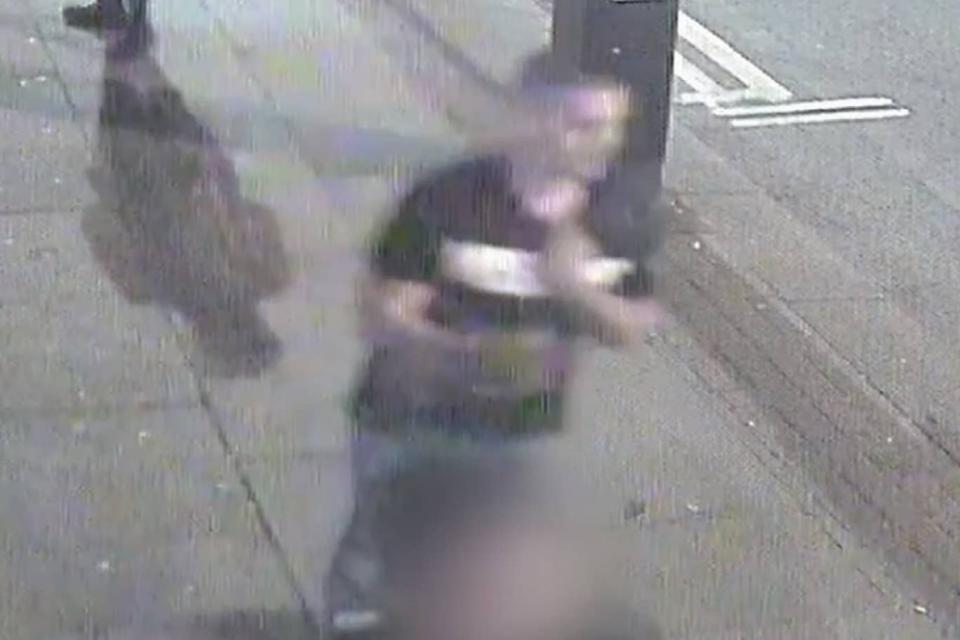 Police are keen to speak to this man captured on CCTV (GREATER MANCHESTER POLICE)