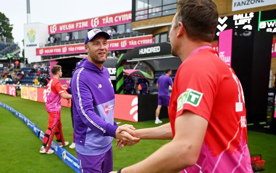 Andrew Flintoff coaching Northern Superchargers