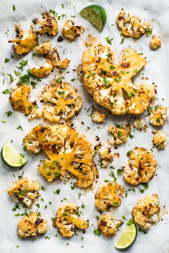 Spicy Roasted Cauliflower