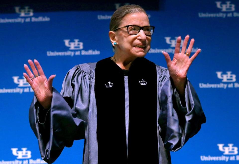 Ruth Bader Ginsburg | Jeffrey T Barnes/AP/Shutterstock