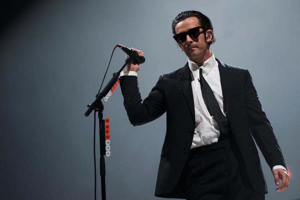 ‘The Smallest Man Who Ever Lived’ appears to address Swift’s brief relationship with Matty Healy (AP)