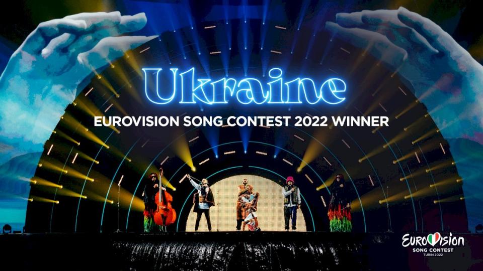 烏克蘭奪下歐洲歌唱大賽冠軍。(FB@EurovisionSongContest)