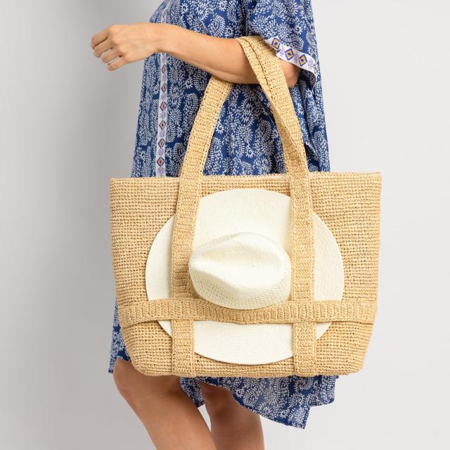  Freie Liebe Straw Beach Bag for Women Summer Woven