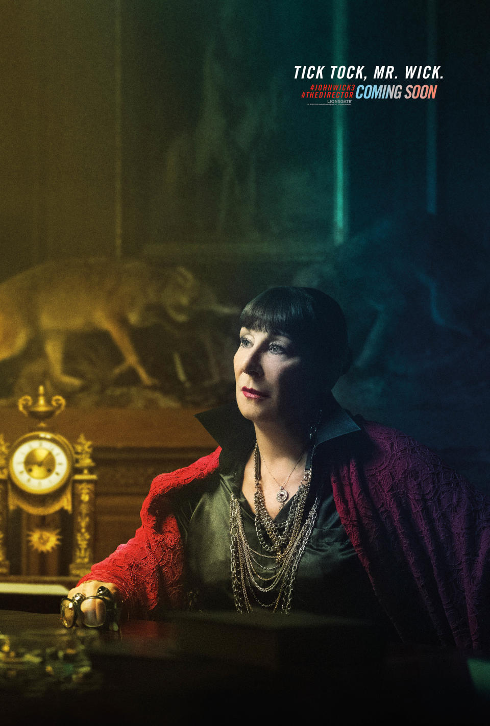 Anjelica Huston as The Director