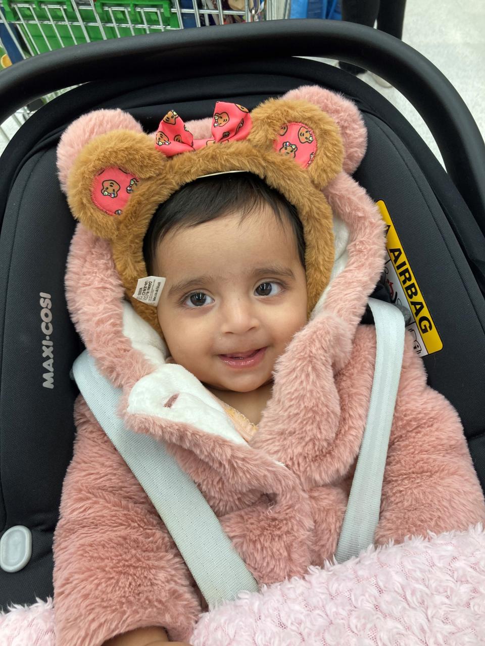 Dua turns one in January (Hira Ahmad)