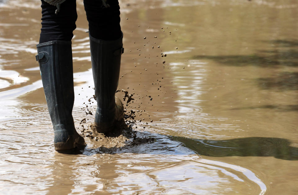 Music Fans Arrive For The Glastonbury Festival