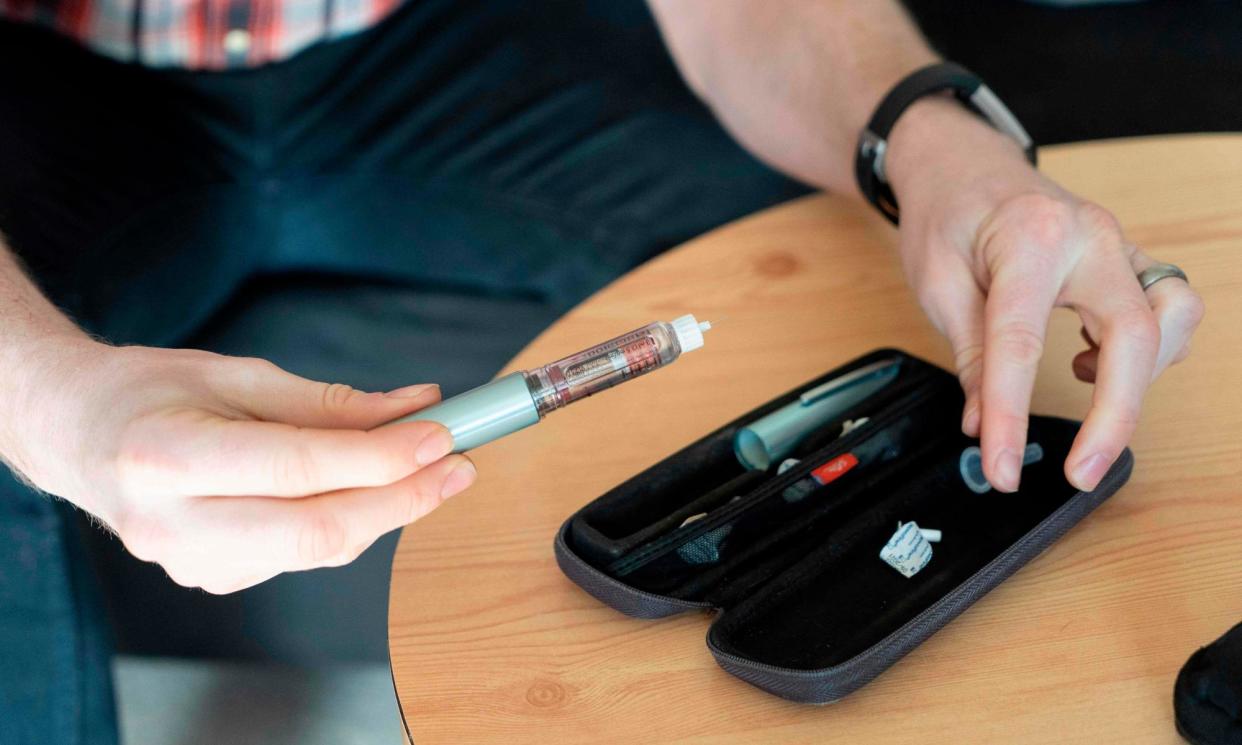 <span>Standard insulins stabilise blood sugar levels but typically cannot help with future fluctuations.</span><span>Photograph: Niklas Halle’n/AFP/Getty Images</span>