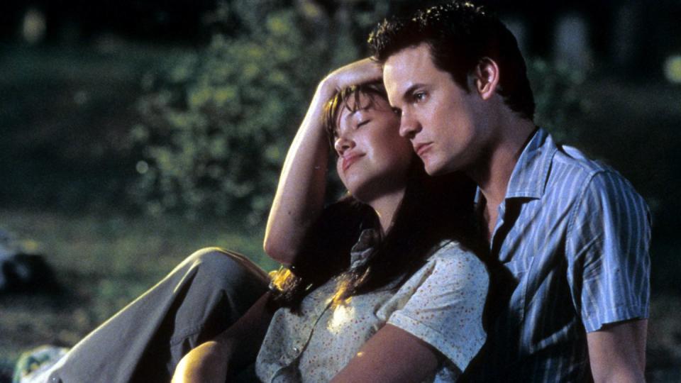 mandy moore and shane west in 'a walk to remember'