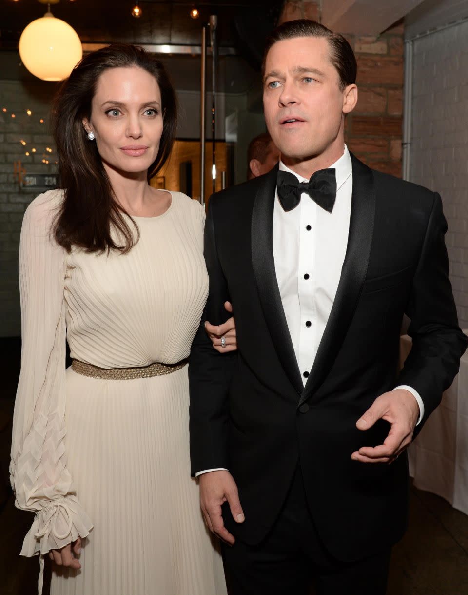 It's all over for Brangelina. Source: Getty Images.