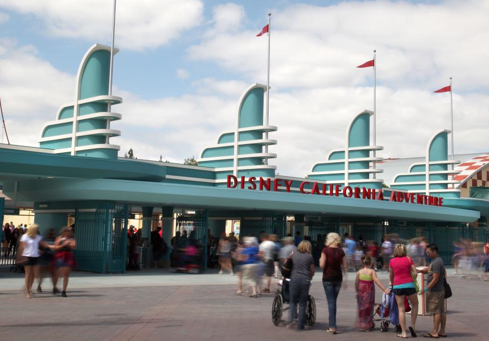 california adventure entrance