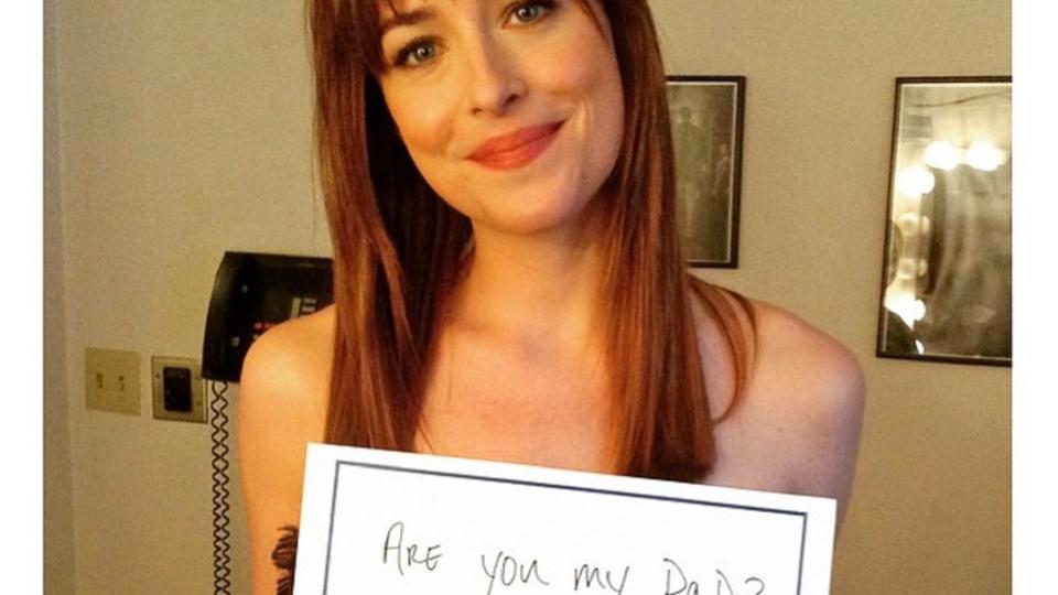 Dakota Johnson möchte im Kinderland abgeholt werden