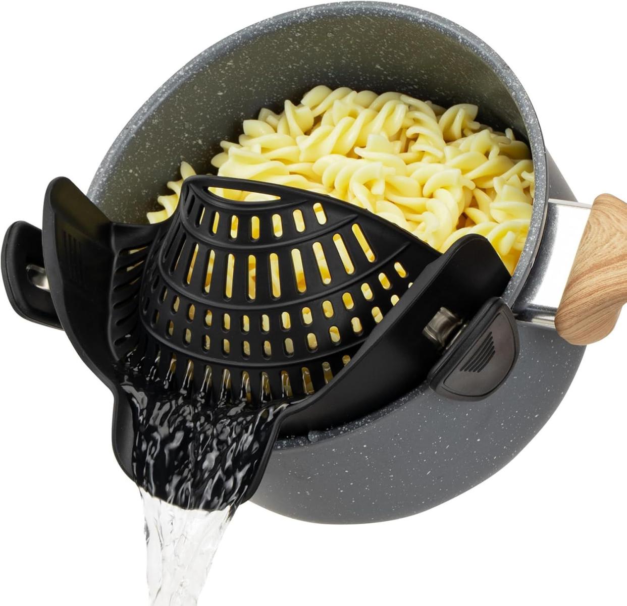 Clip on Pasta Strainer Colander