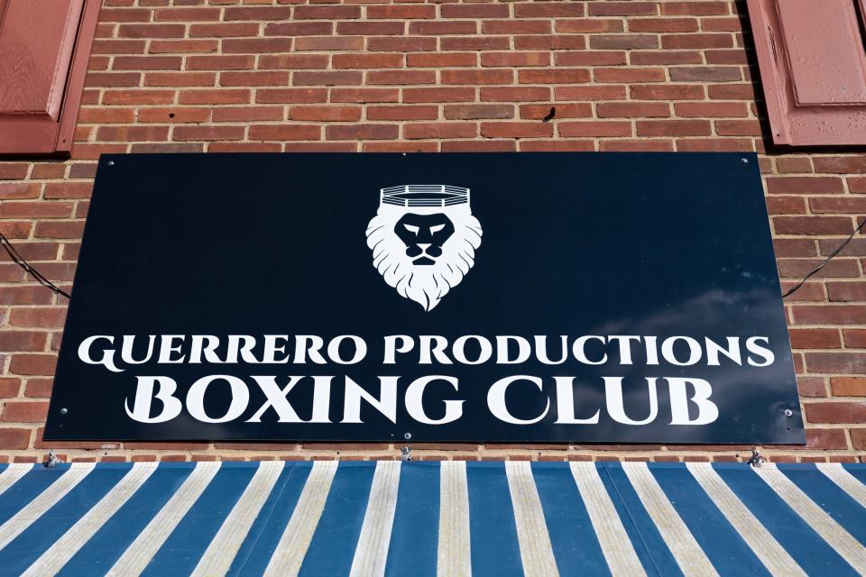 The new home of the Guerrero Productions Boxing Club on Somerset Avenue in Princess Anne.