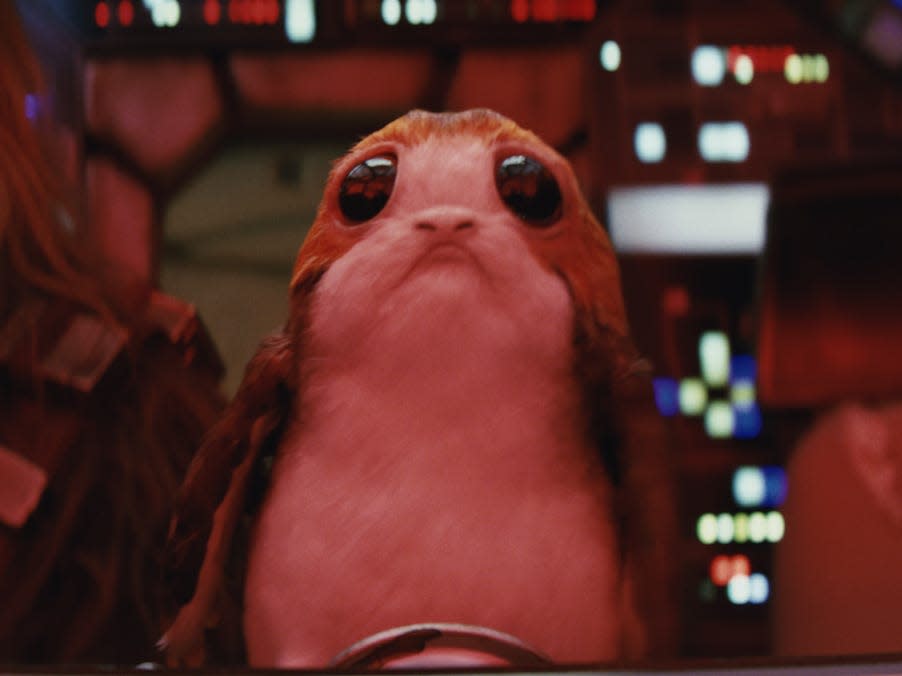 star wars last jedi porg