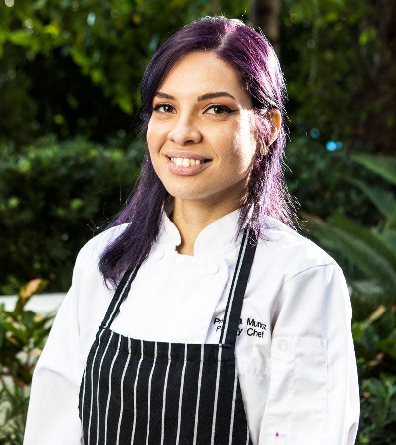 Restaurant 44 pastry chef Priscilla Munoz.