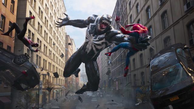 The Spider-Men Battle Venom in New Marvel's Spider-Man 2 Trailer