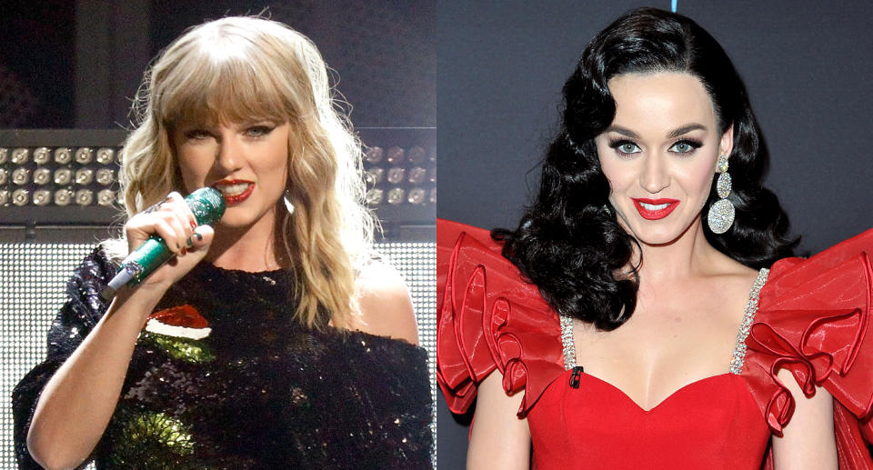 Taylor Swift and Katy Perry (Photo: Getty Images)