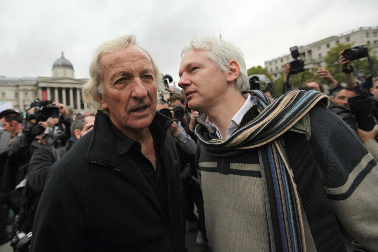 Fellow Australians attend anti-war rally in London in 2011 (Getty)