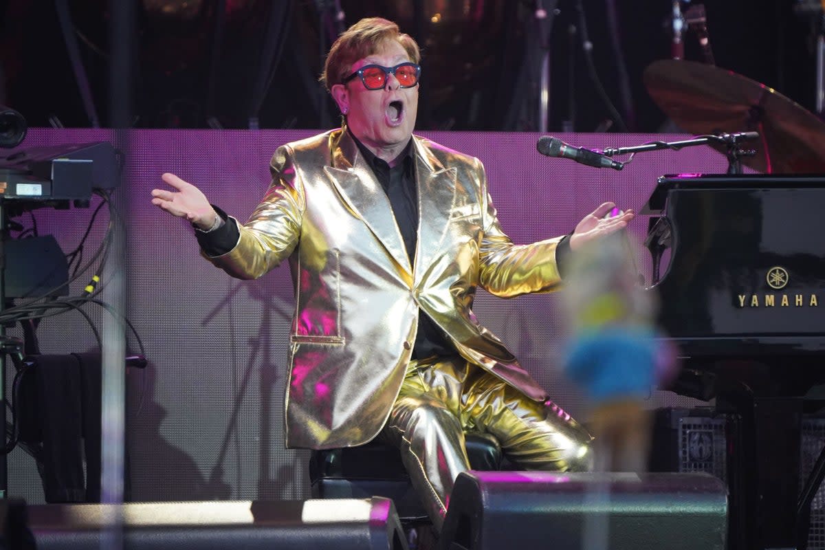 Hundreds of one-of-a-kind pieces from Sir Elton John’s private US art collection are to be sold at auction  (PA Archive)