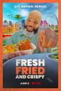 <p>Join food critic Daym Drops on his cross-country journey to find the best and most delicious fried foods across America.</p> <p>Watch <a href="http://www.netflix.com/title/81223142" class="link " rel="nofollow noopener" target="_blank" data-ylk="slk:&quot;Fresh, Fried, and Crispy&quot;">"Fresh, Fried, and Crispy"</a> on Netflix now.</p>