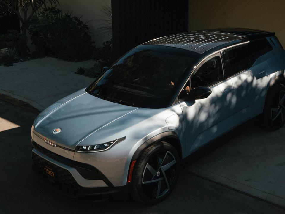 The 2023 Fisker Ocean electric SUV.