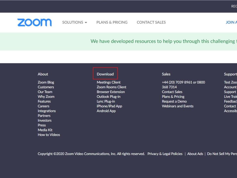 how to download zoom on pc 1