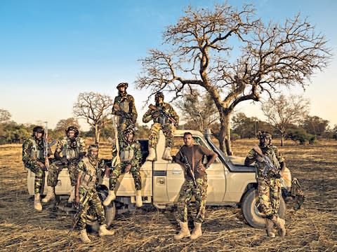 African Parks has a reputation for rigorous park management and military-style training for its rangers - Credit: 2016 Getty Images/Brent Stirton