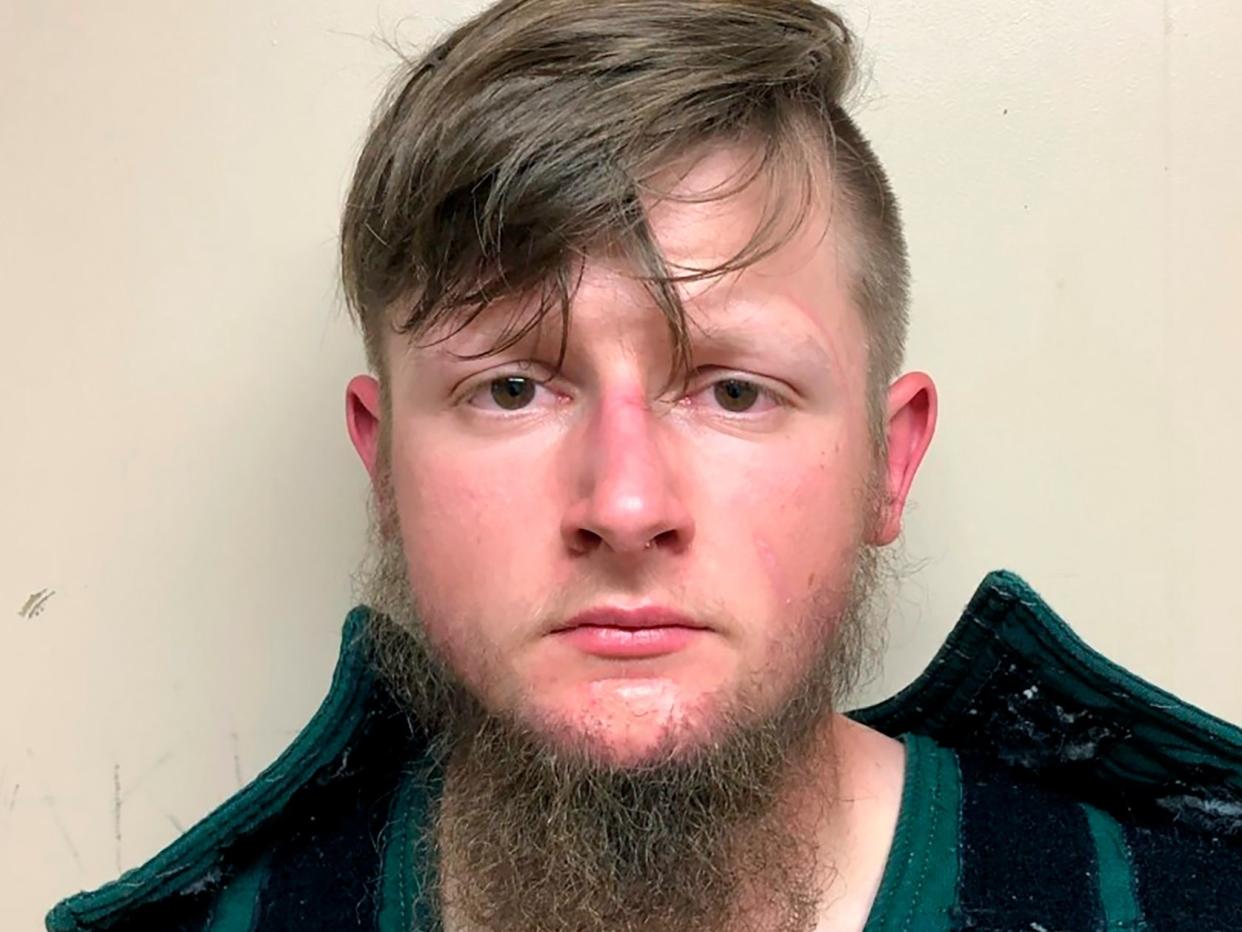 This March 16, 2021 booking photo provided by the Crisp County, Ga., Sheriff's Office shows Robert Aaron Long. 